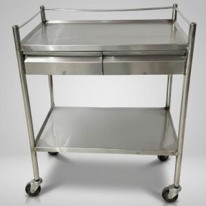 Instrument Trolley – with Drawers (S.S / Powder Coated)