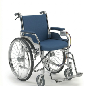 Folding Wheel Chair – Chrome