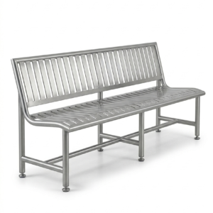 Attendent Bench – Stainless Steel