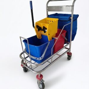 Cleaning Trolley – Stainless Steel